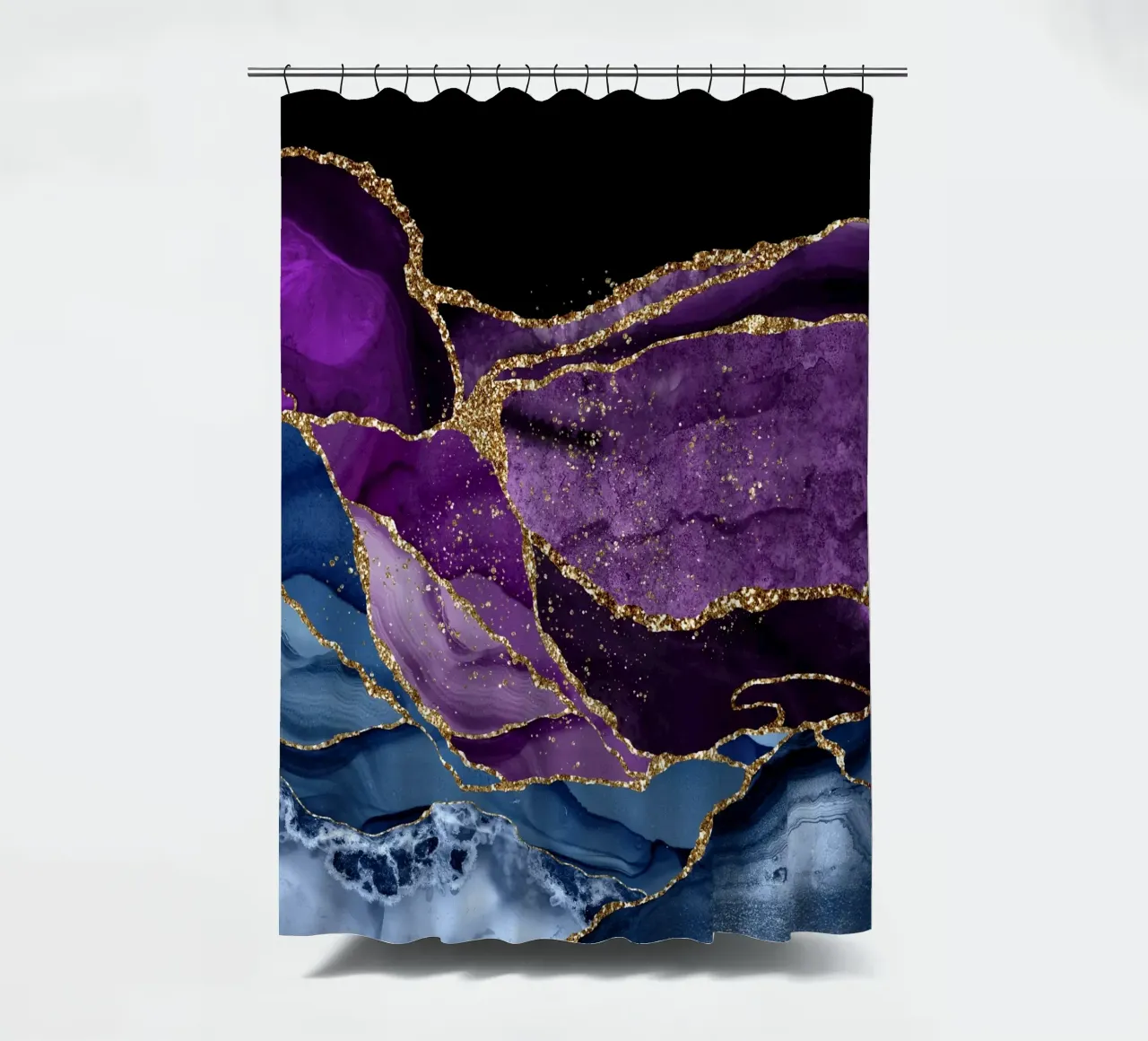 Agata pavone Texture 07 tenda da doccia da Gemstone Textures