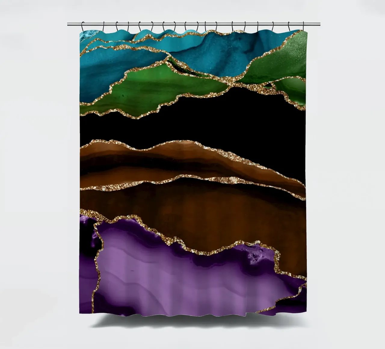 Agata pavone Texture 08 tenda da doccia da Gemstone Textures