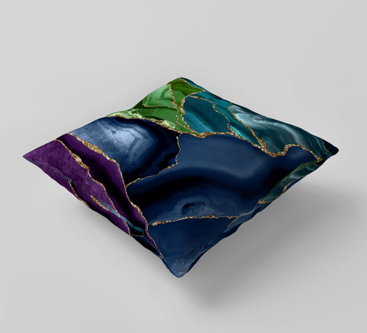 Agata pavone Texture 09 cuscino da Gemstone Textures