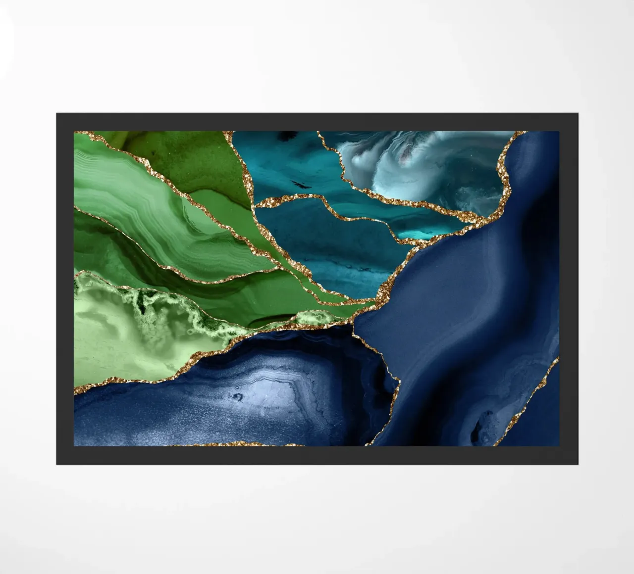 Pauw Agaat Textuur 09 deurmat van Gemstone Textures