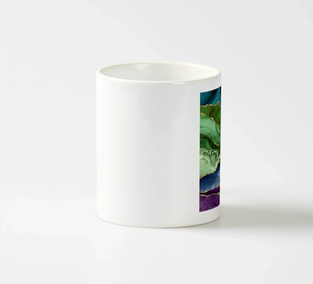 Agata pavone Texture 09 tazza in ceramica da Gemstone Textures