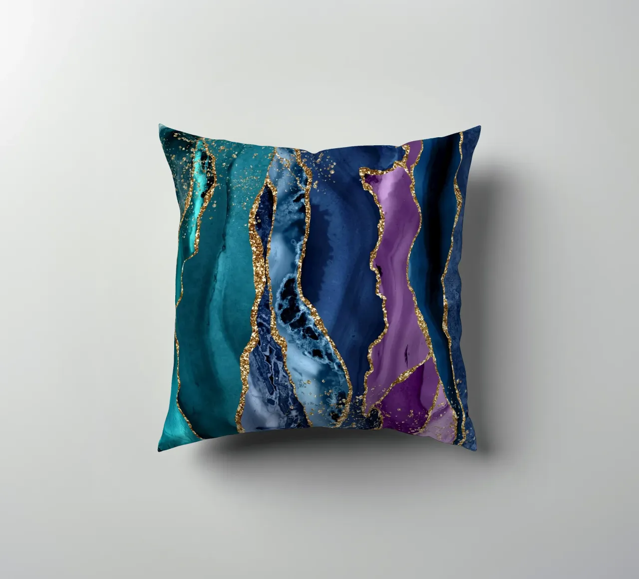 Agata pavone Texture 12 cuscino da Gemstone Textures