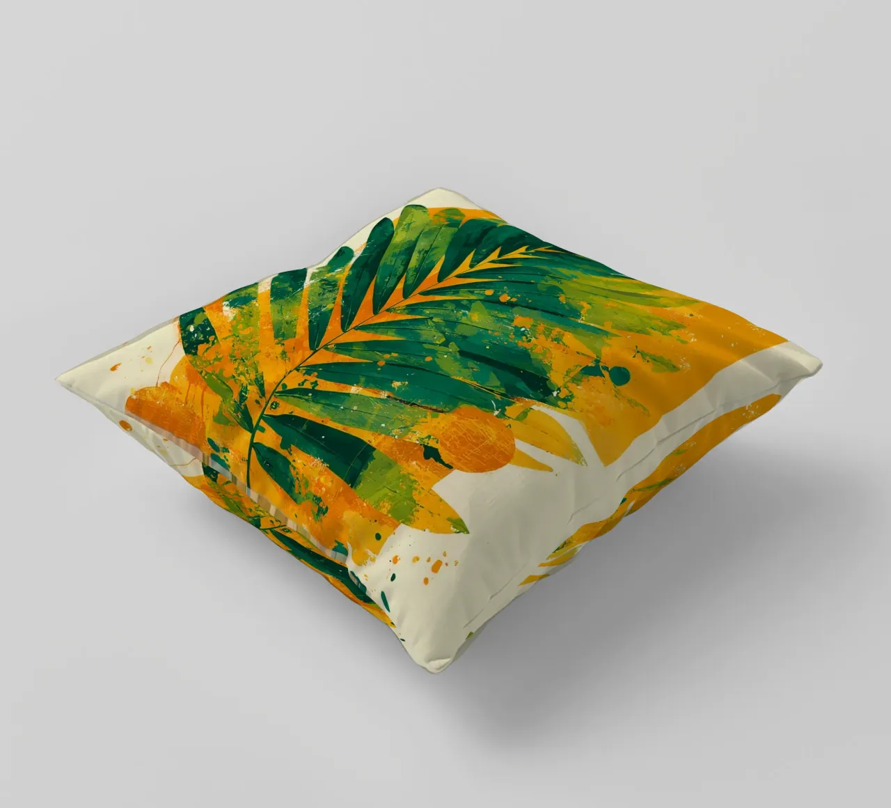 Palm Tropical A cuscino da Mateo