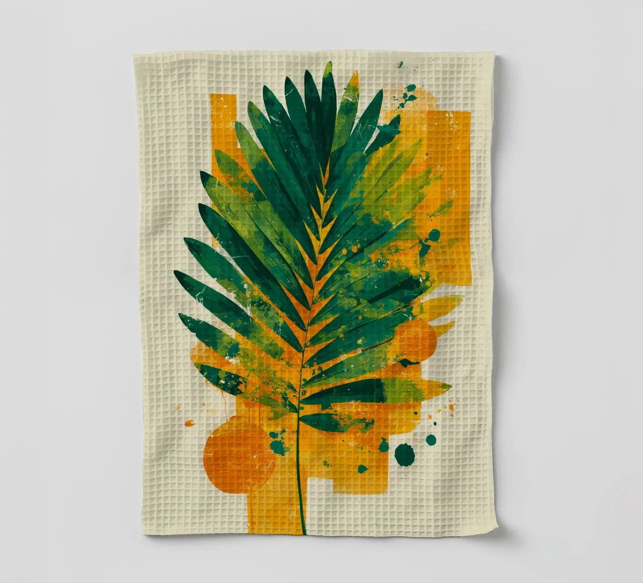 Palm Tropical A canovaccio da cucina da Mateo