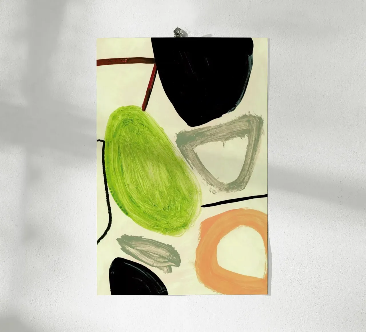 Color & Shape 4 poster de IRIS LEHNHARDT FINE ART