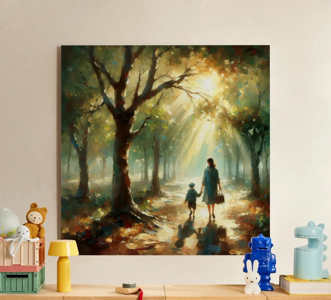 Camminare II plexiglass da 🎨 Point and Art