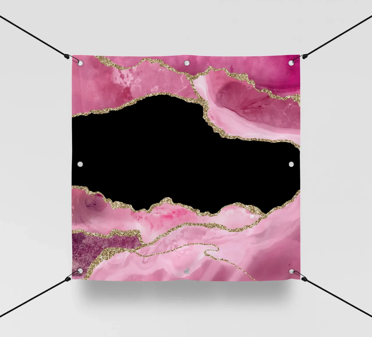 Agata rosa e oro Texture 08 telo in pvc da Gemstone Textures
