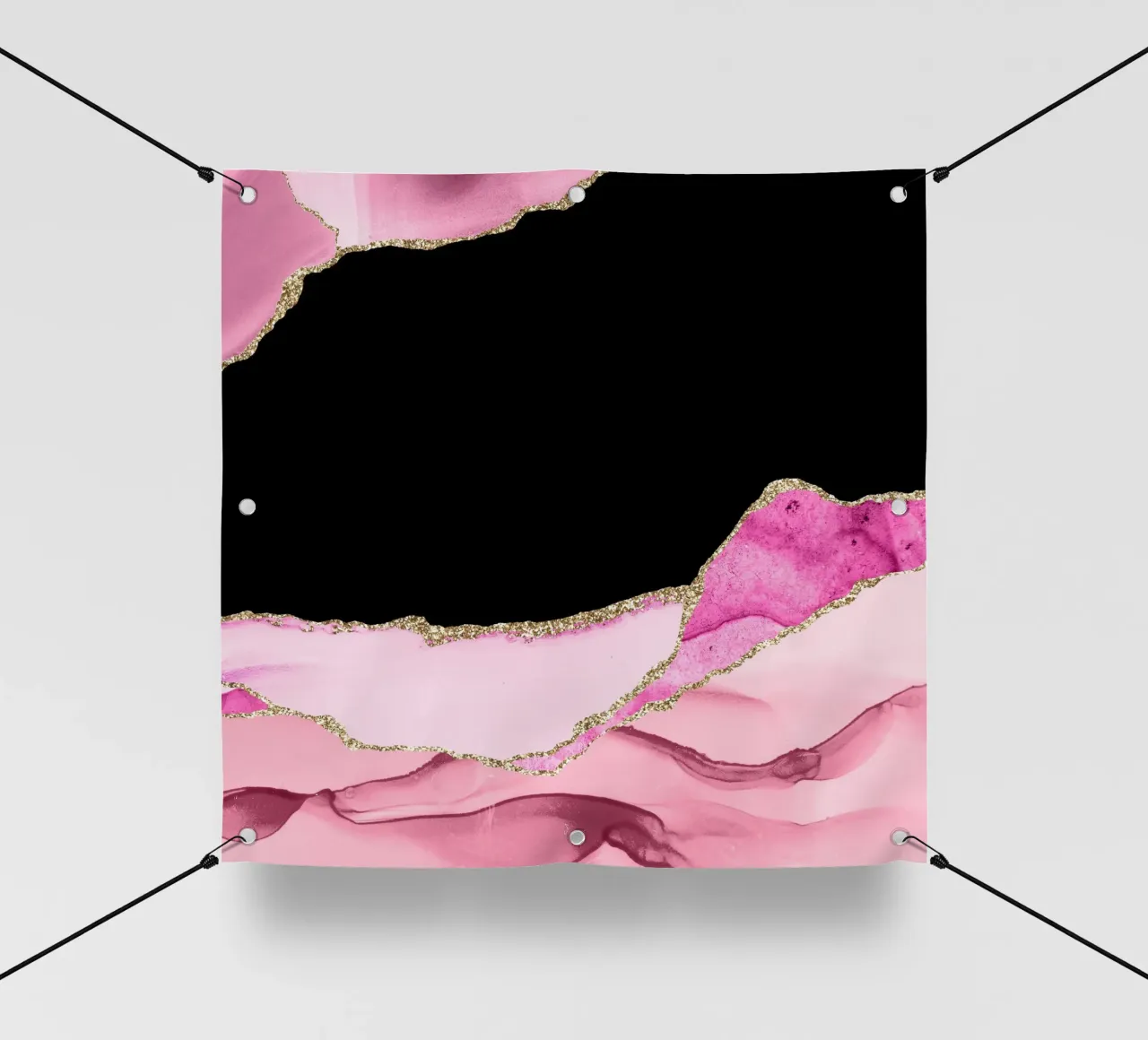 Agata rosa e oro Texture 09 telo in pvc da Gemstone Textures