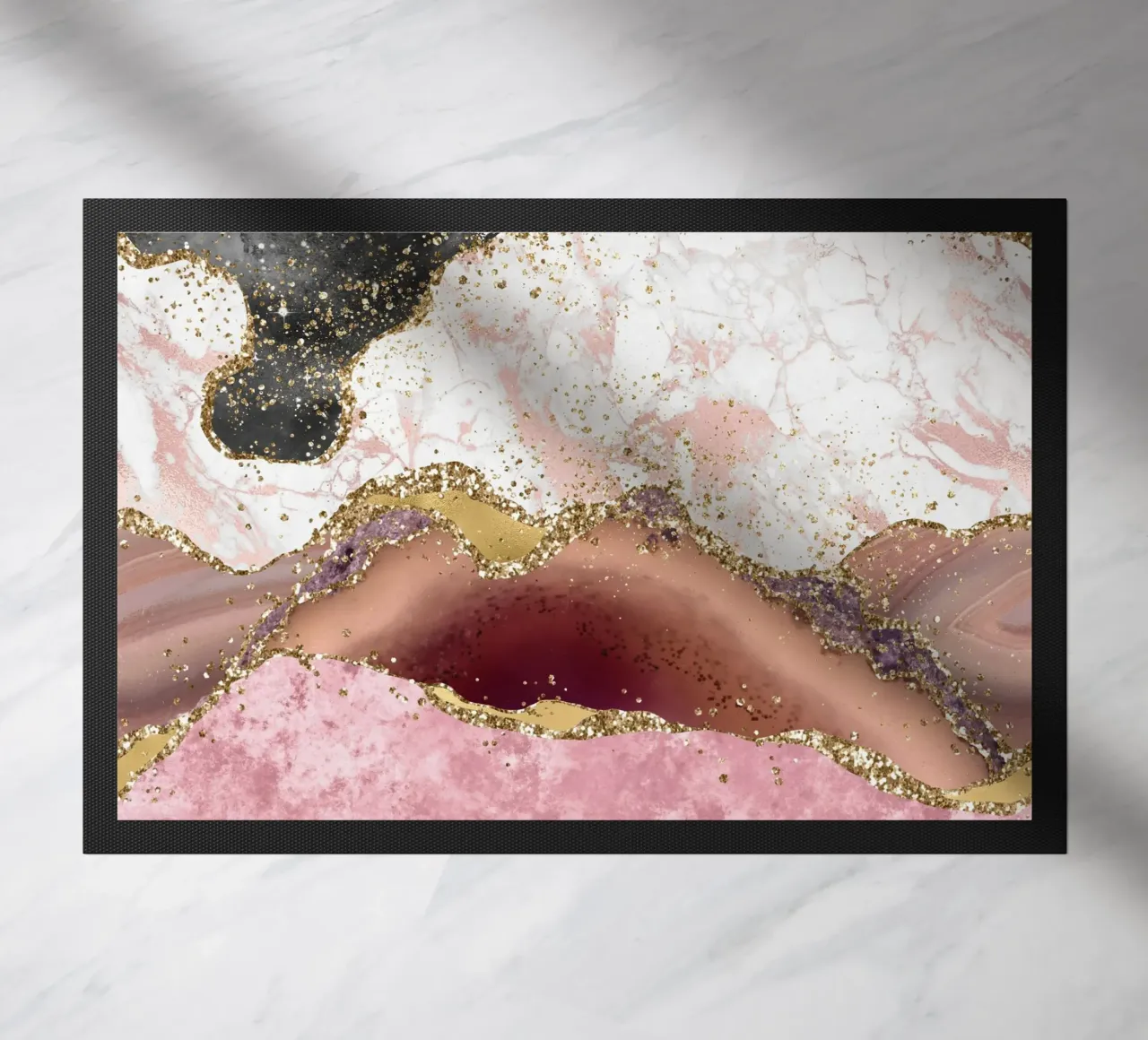 Texture Agata rosa glitterata 01 zerbino da Gemstone Textures