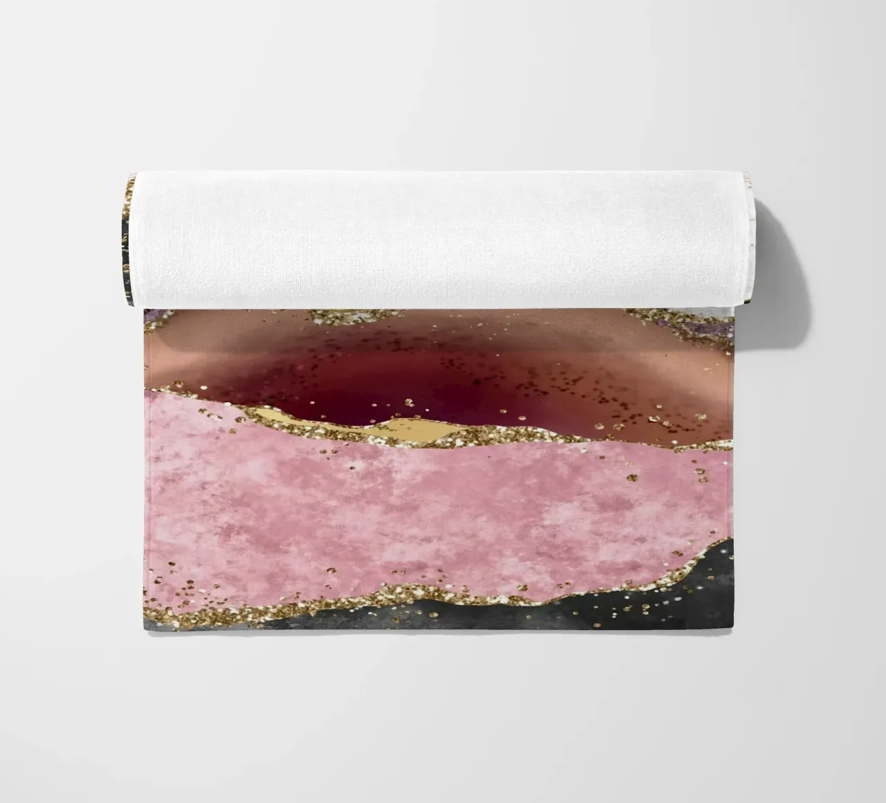 Texture Agata rosa glitterata 01 telo mare da Gemstone Textures