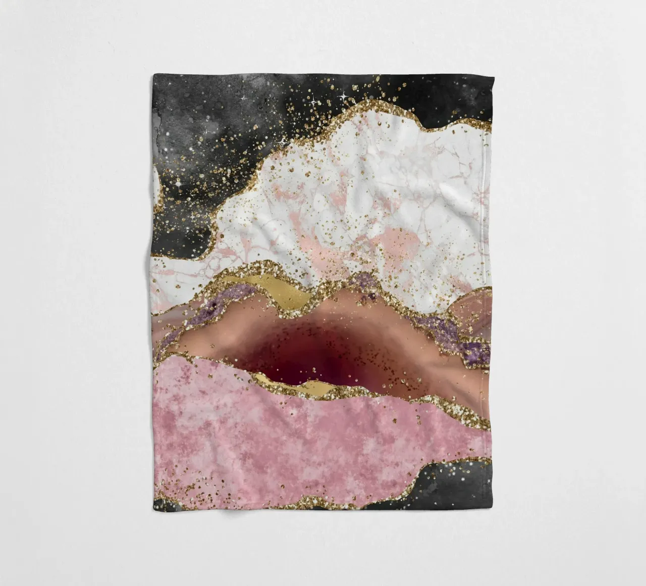 Texture Agata rosa glitterata 01 coperta in pile da Gemstone Textures