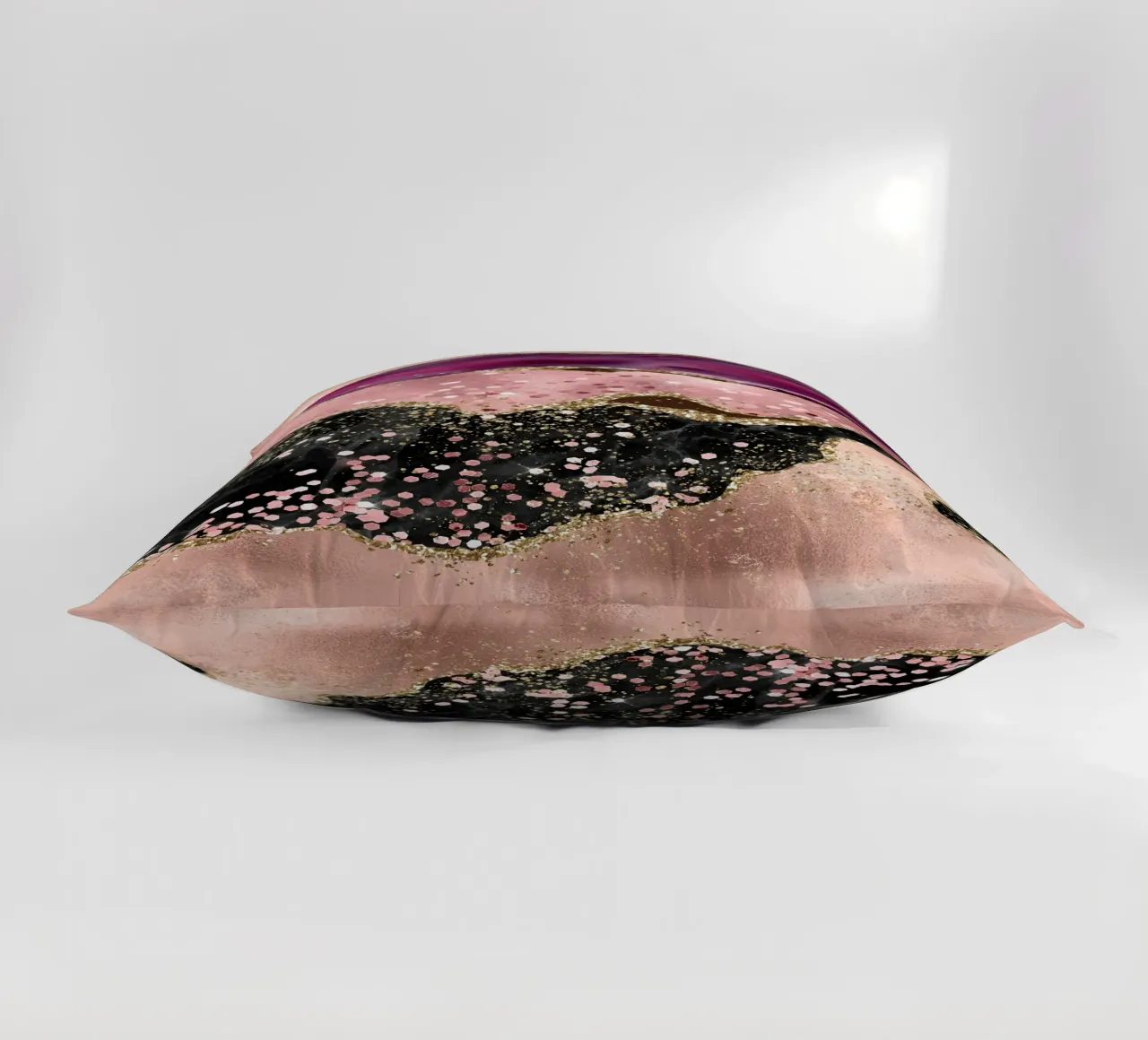 Agata rosa glitterata Texture 02 cuscino da Gemstone Textures