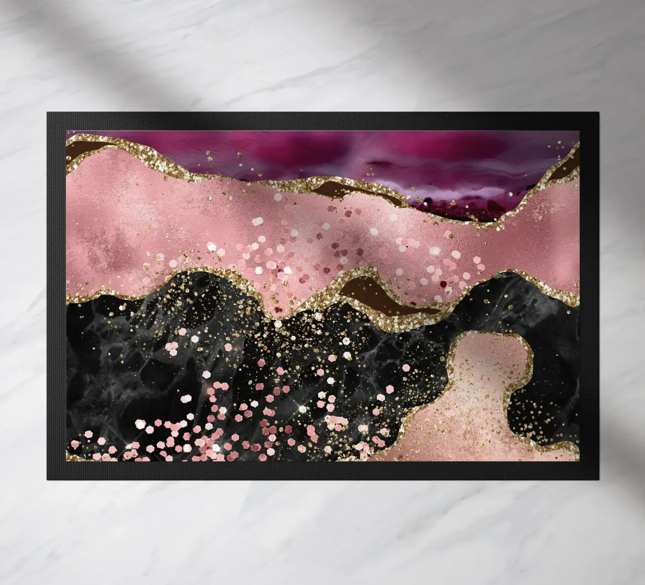 Agata rosa glitterata Texture 02 zerbino da Gemstone Textures