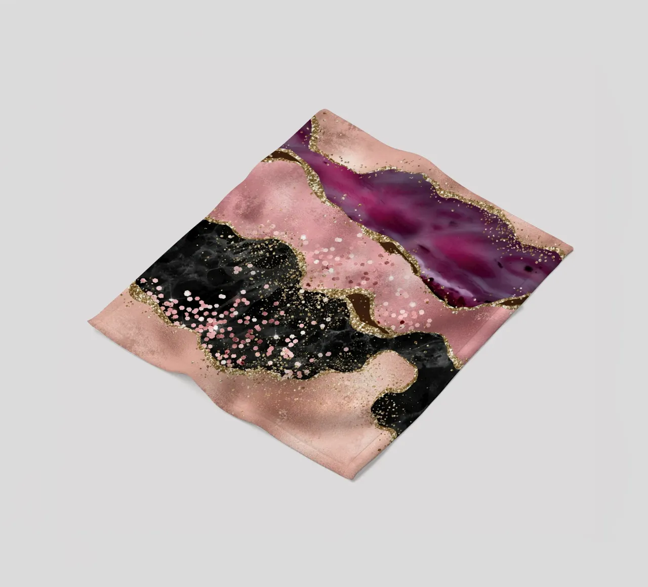 Agata rosa glitterata Texture 02 coperta in pile da Gemstone Textures