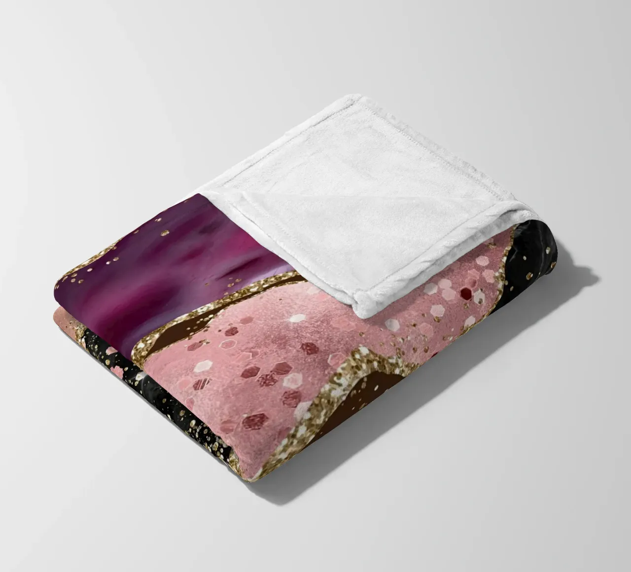 Agata rosa glitterata Texture 02 coperta in pile da Gemstone Textures
