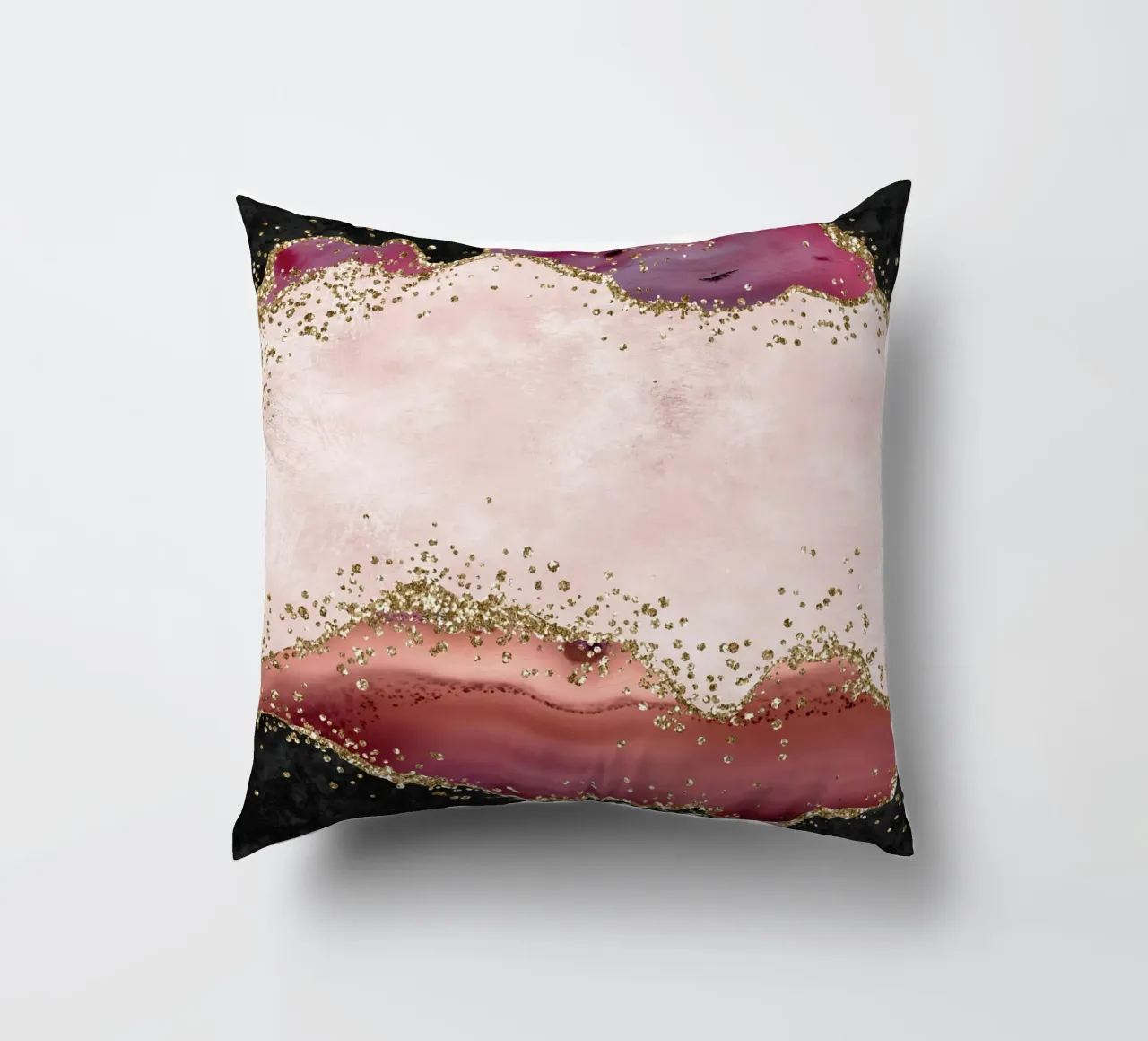 Agata rosa glitterata Texture 04 cuscino da Gemstone Textures