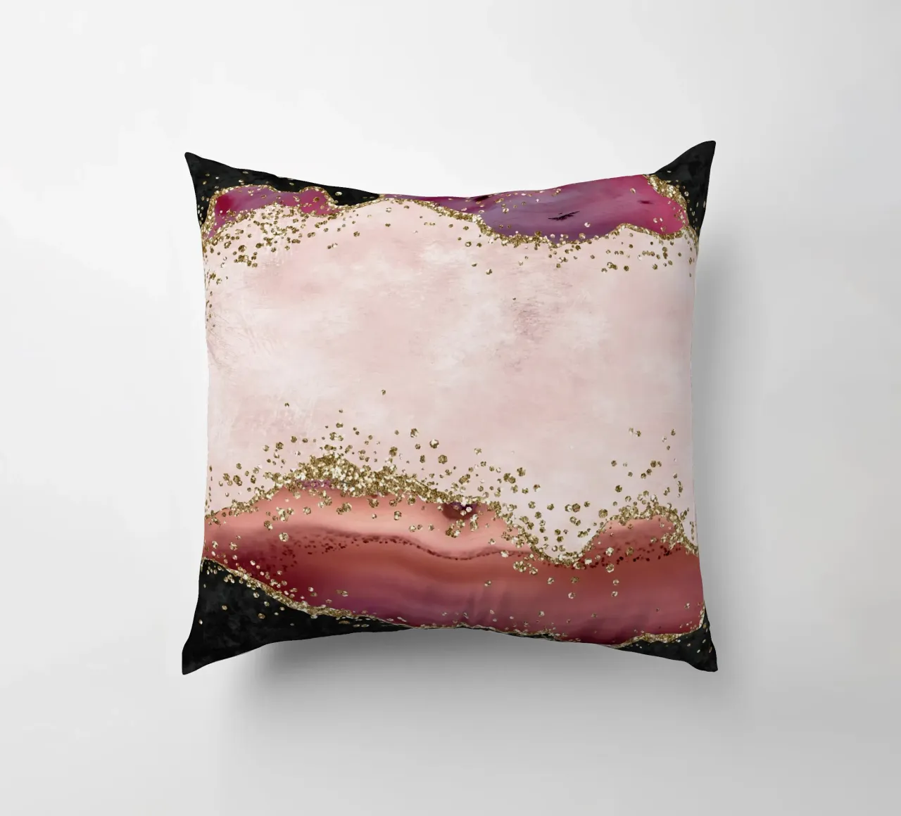 Agata rosa glitterata Texture 04 cuscino da Gemstone Textures