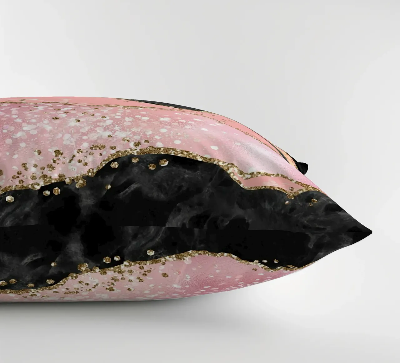 Agata rosa glitterata Texture 05 cuscino da Gemstone Textures