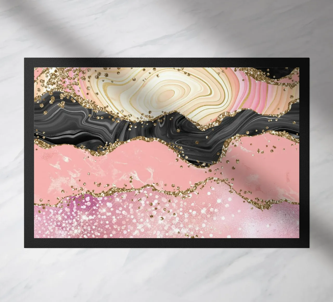 Agata rosa glitterata Texture 05 zerbino da Gemstone Textures