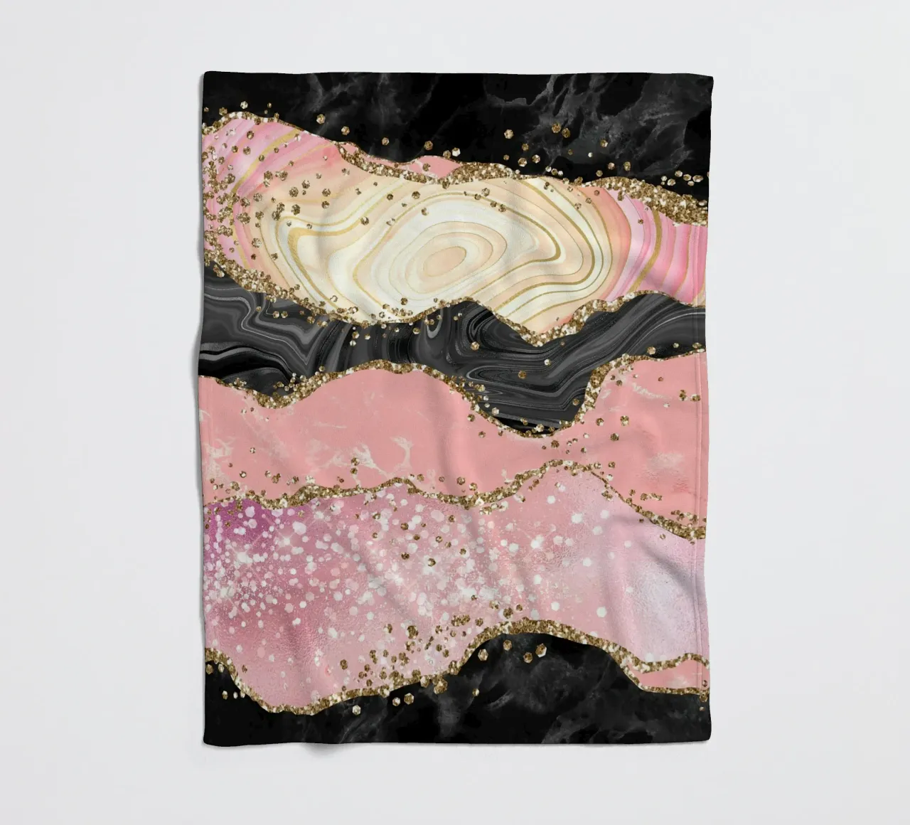 Agata rosa glitterata Texture 05 coperta in pile da Gemstone Textures