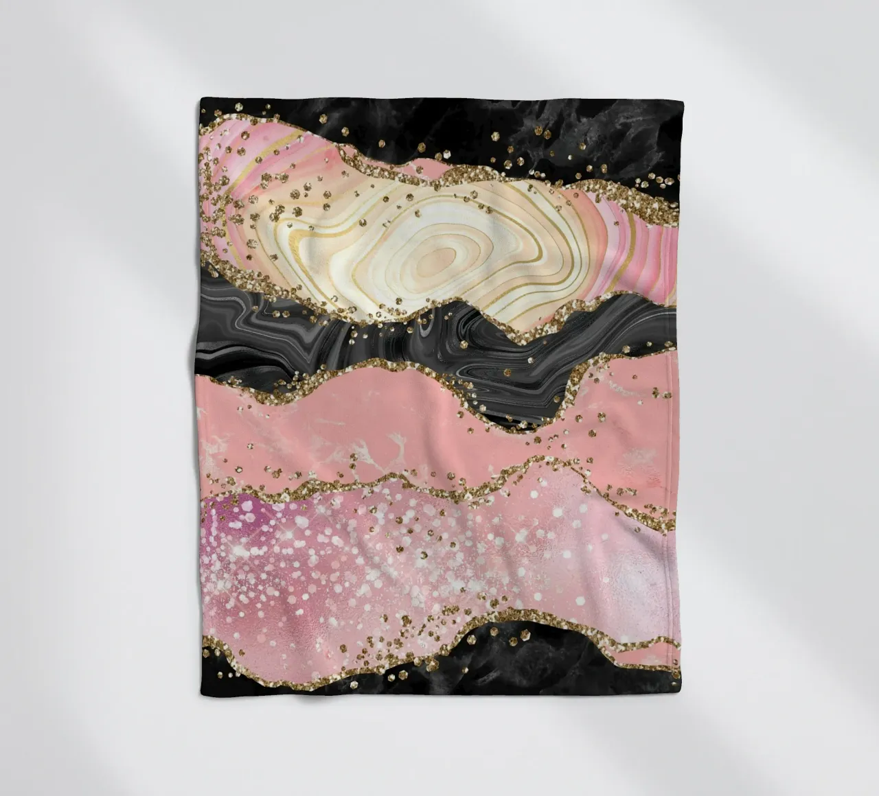 Agata rosa glitterata Texture 05 coperta in pile da Gemstone Textures