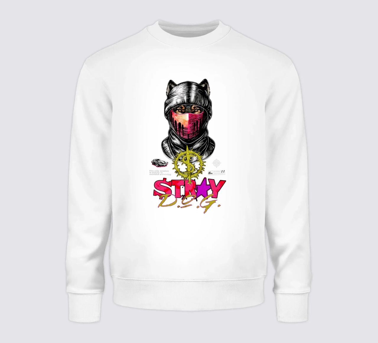 Stray DOG sudadera de artelevenstudio