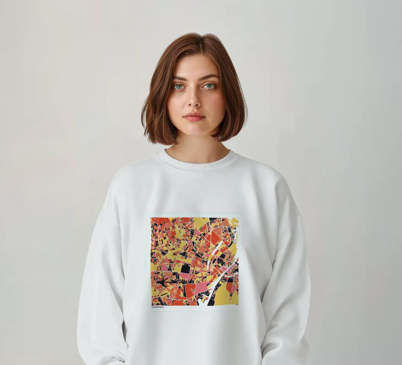 Copenhagen II felpa da The Cartography Collection