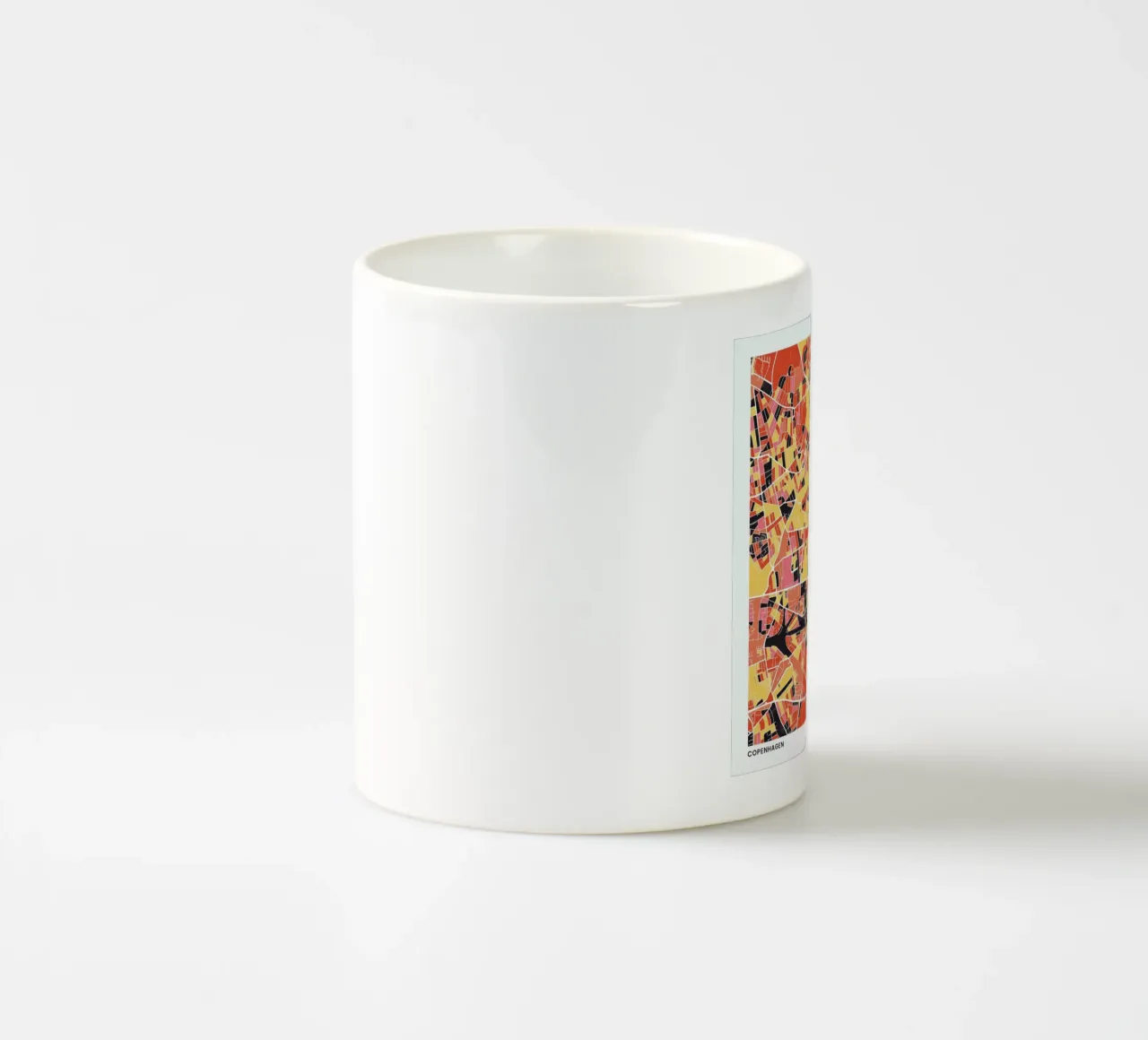 Copenhagen II tazza in ceramica da The Cartography Collection