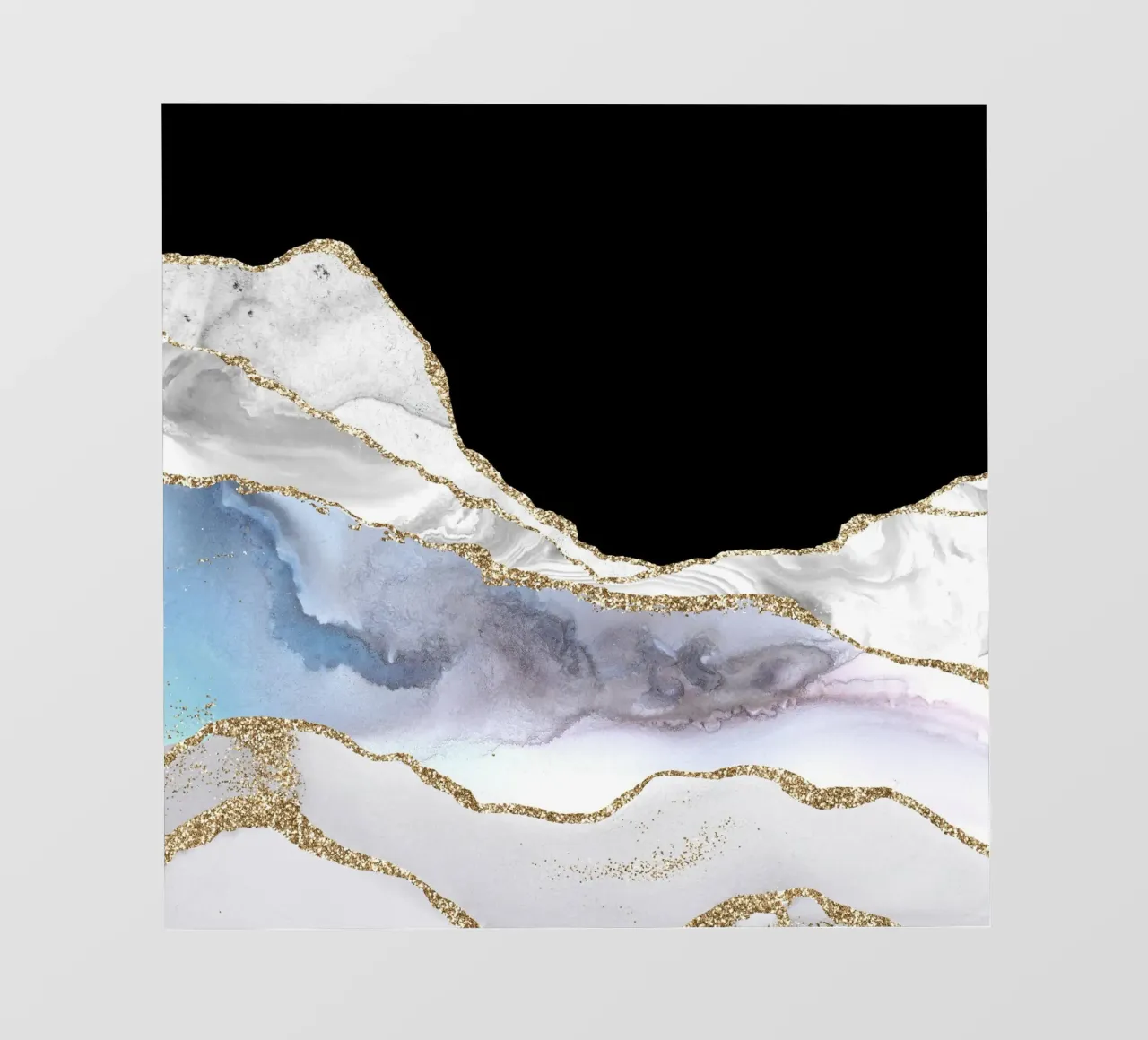 Agata bianca e oro Texture 01 telo in pvc da Gemstone Textures