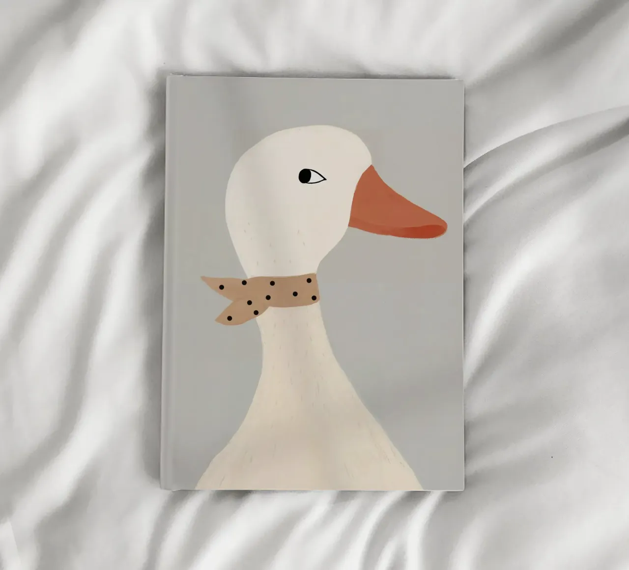 Póster de cisne, Impresión de animales, Arte de pared para cuarto de niños, Decoración para cuarto de juegos cuaderno de Little Lola