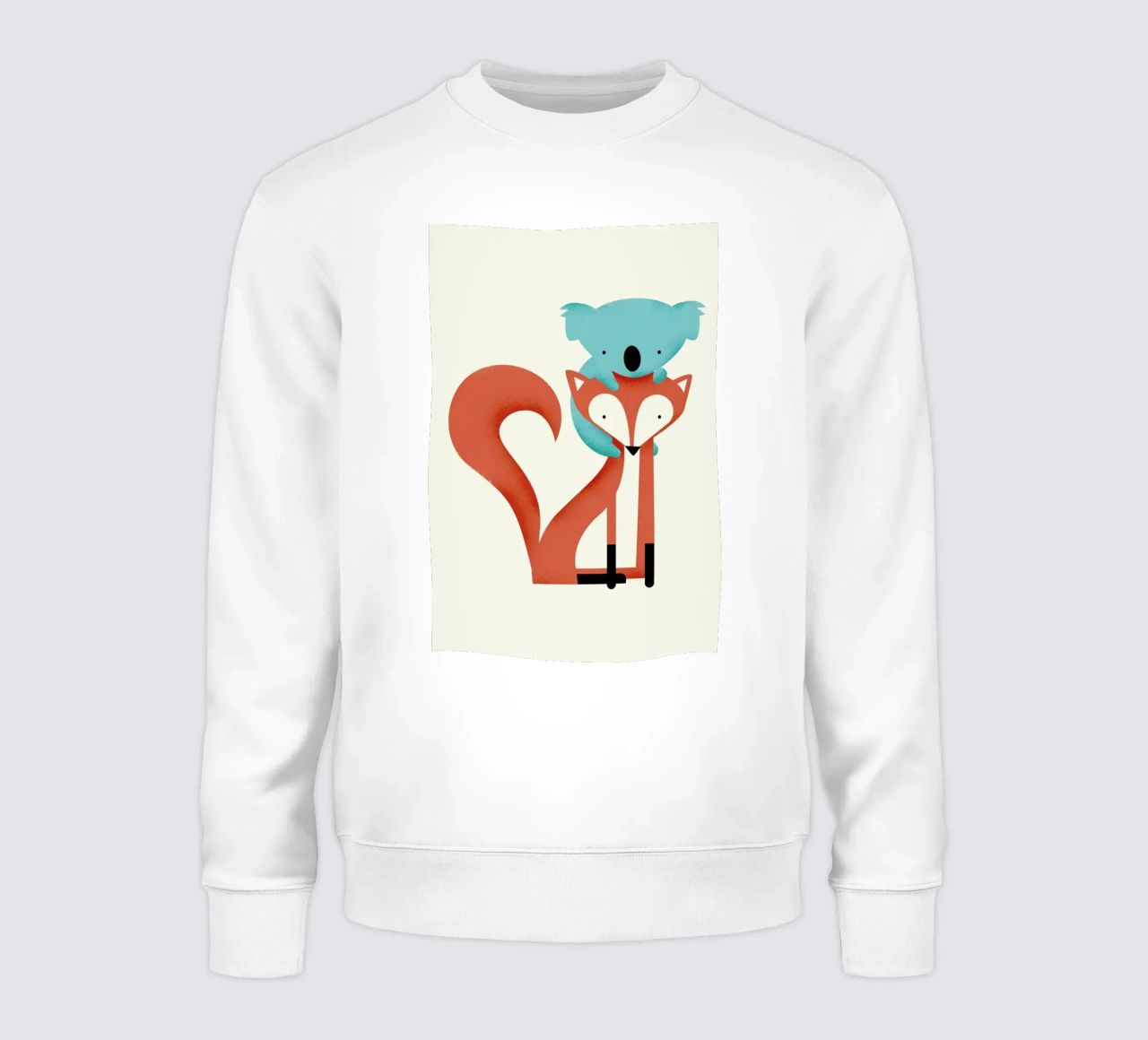 Fox and Koala felpa da Jay Fleck