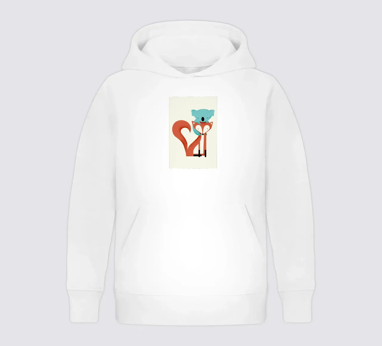 Fox and Koala Kinder Hoodie von Jay Fleck