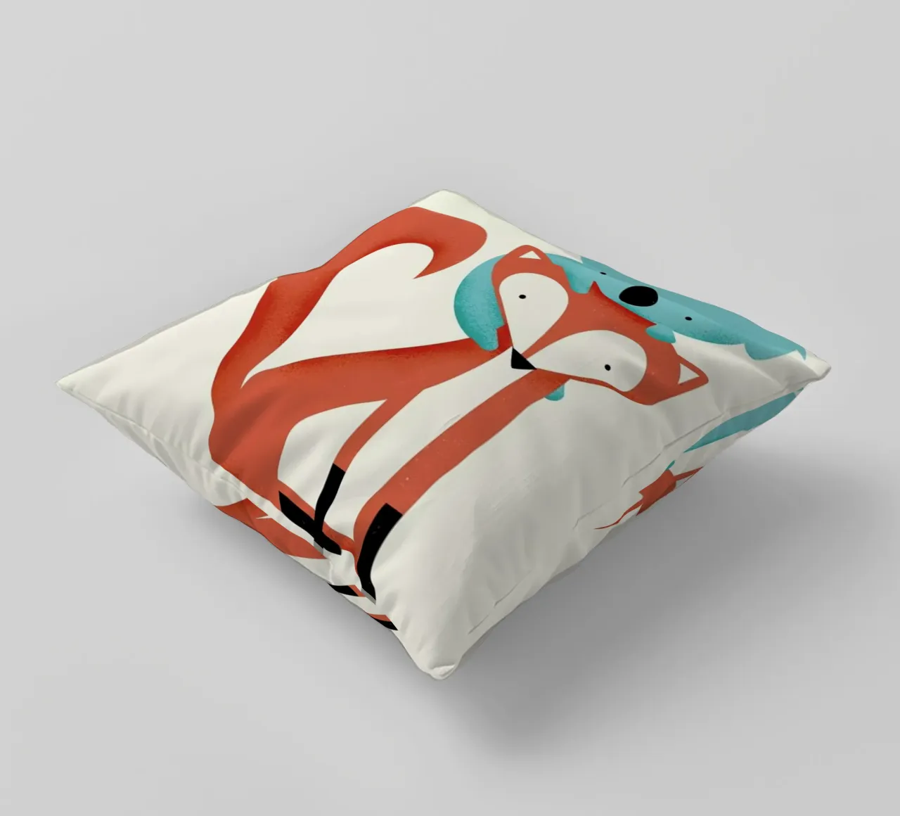 Fox and Koala coussin de Jay Fleck