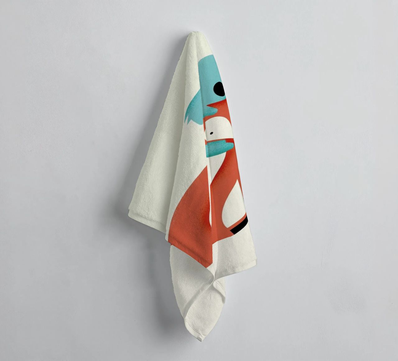 Fox and Koala asciugamano da bagno da Jay Fleck