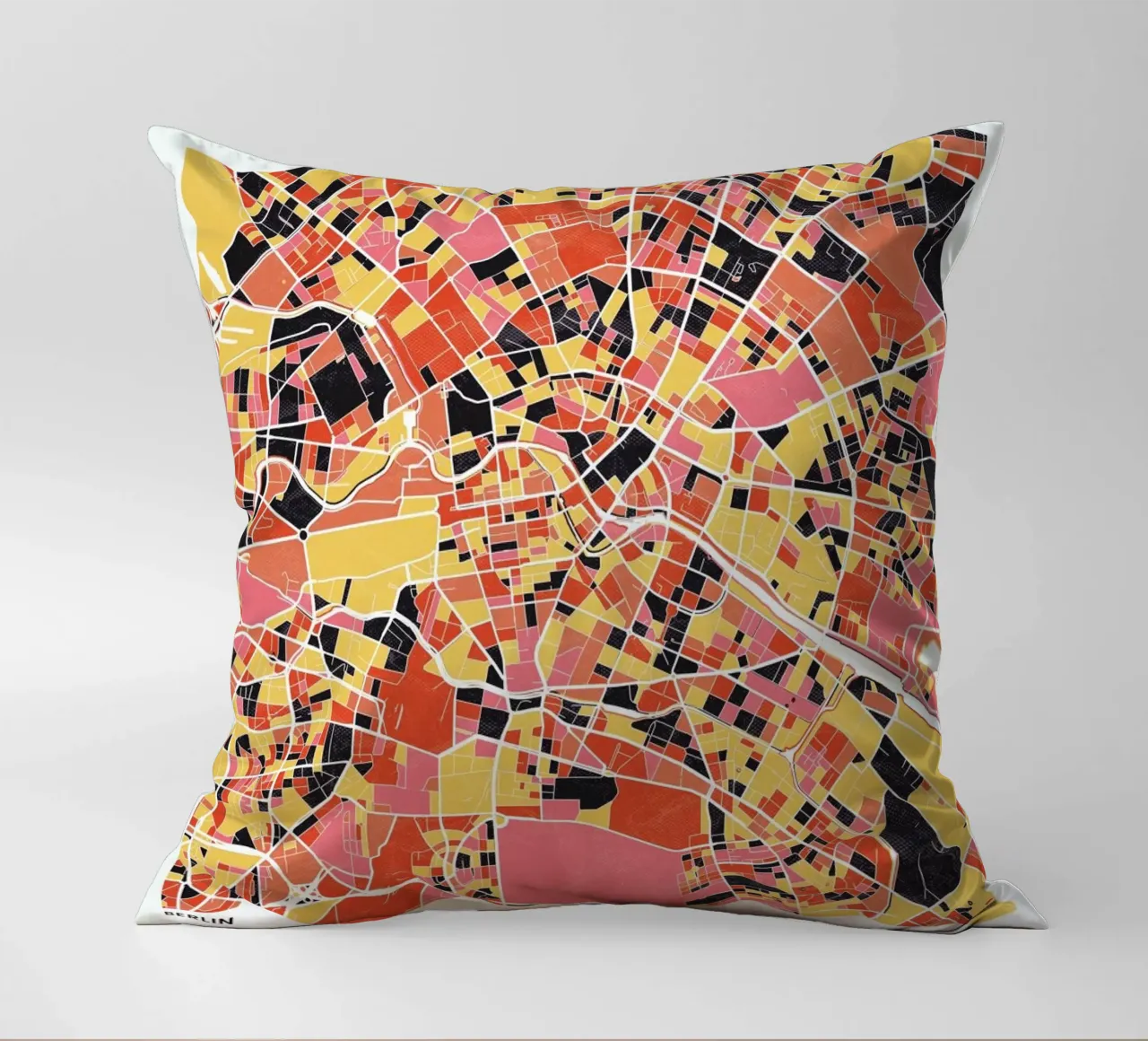 Berlin II cuscino da The Cartography Collection