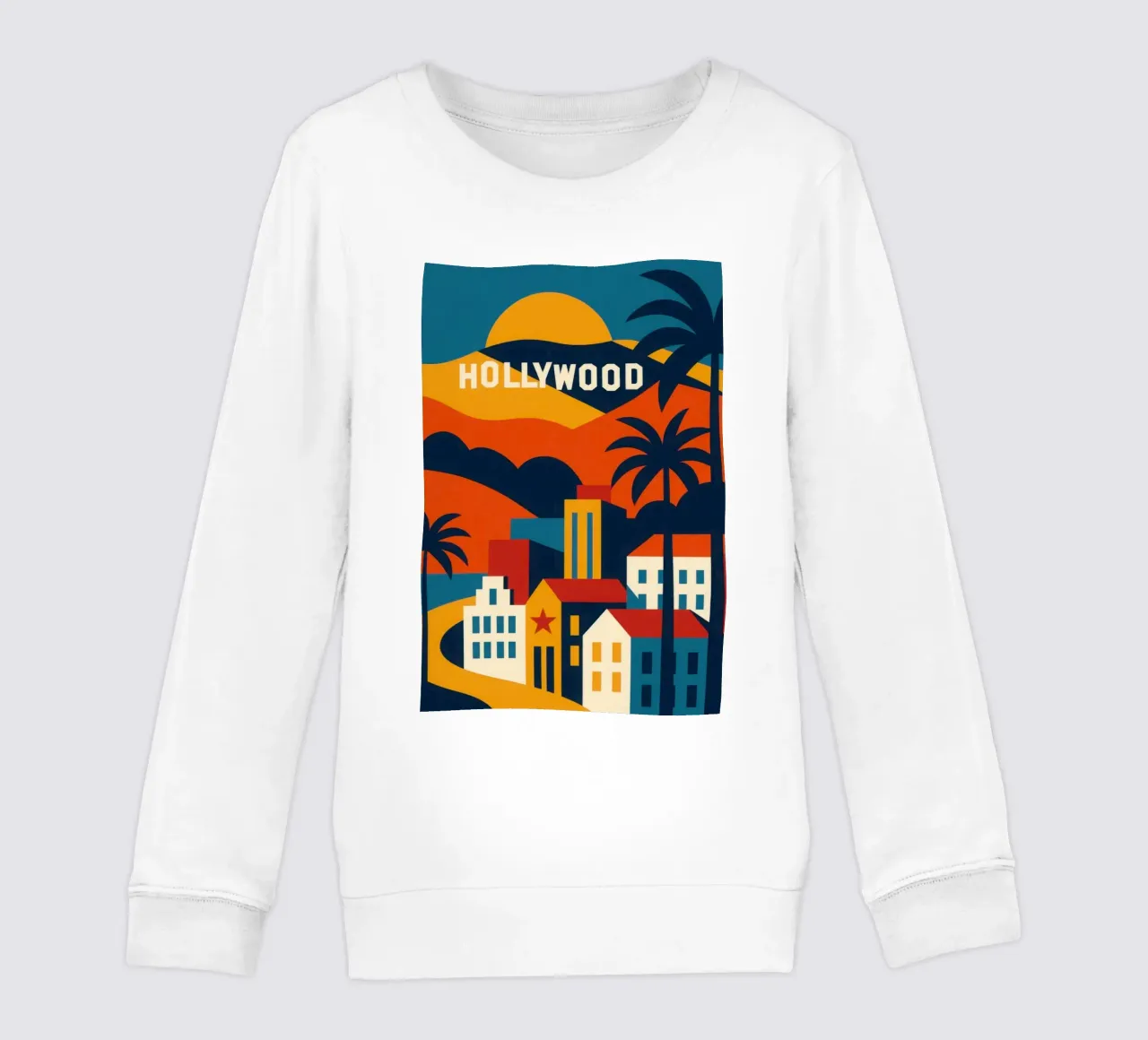 Hollywood – La magie commence ici felpa bambino da JETLAG | affiches voyage