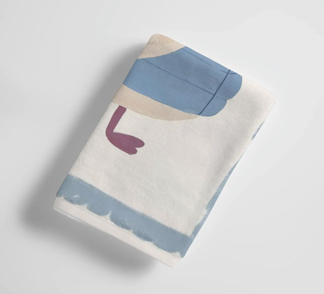 Seagull Print, Bird Wall Art, Nursery Print, Playroom Art towel by Little Lola