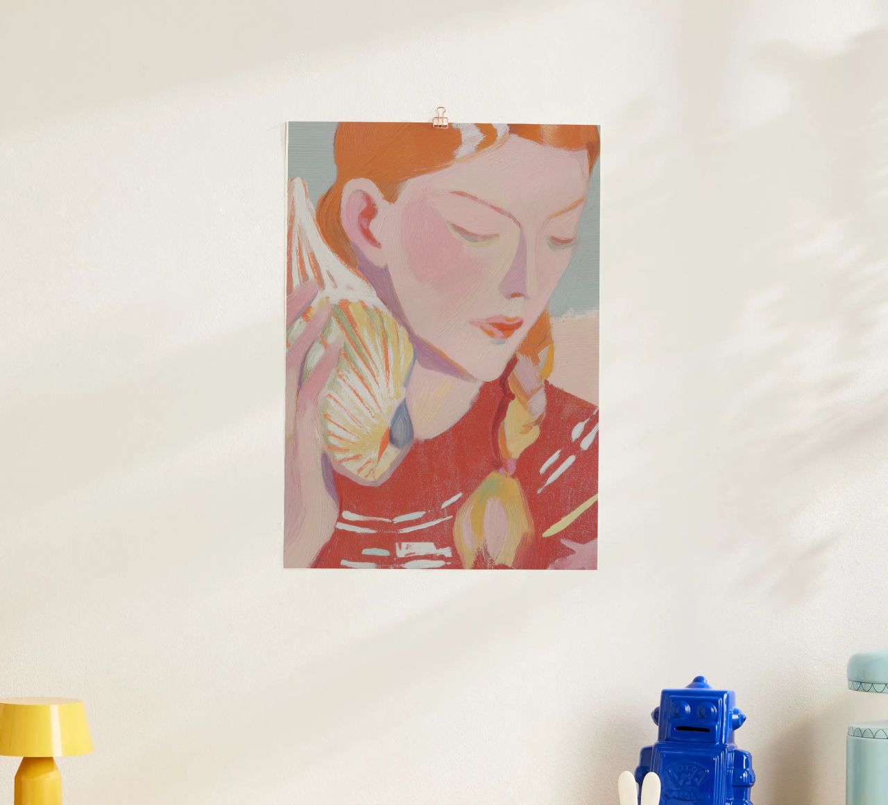 Abstrakte Frau Poster, Moderne Kunst, Zeitgenössischer Druck Poster von Boheme