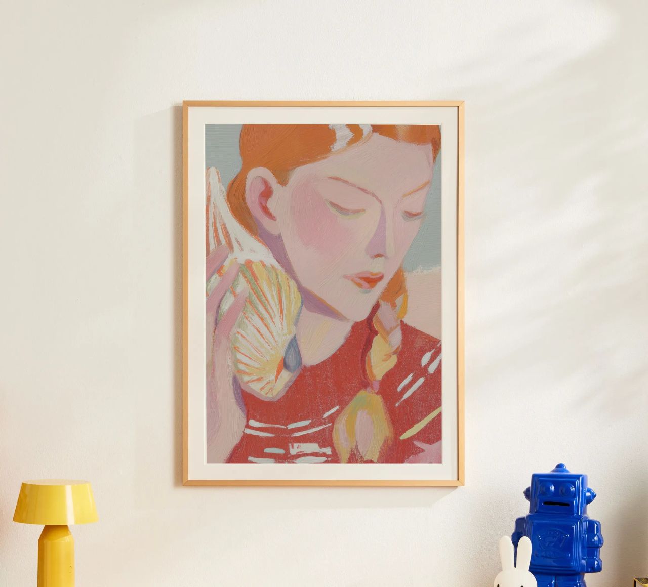 Abstrakte Frau Poster, Moderne Kunst, Zeitgenössischer Druck Poster von Boheme