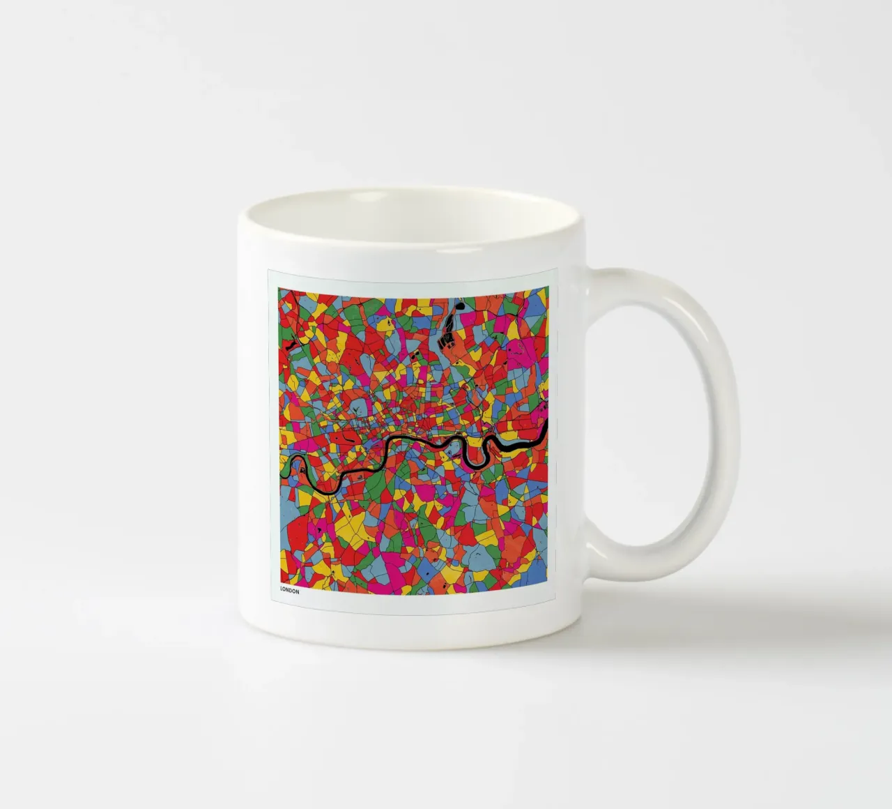 London tazza in ceramica da The Cartography Collection
