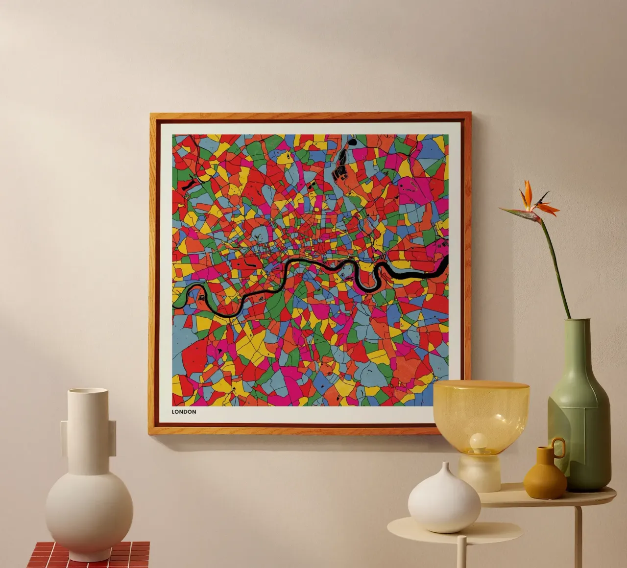 London plexiglass da The Cartography Collection