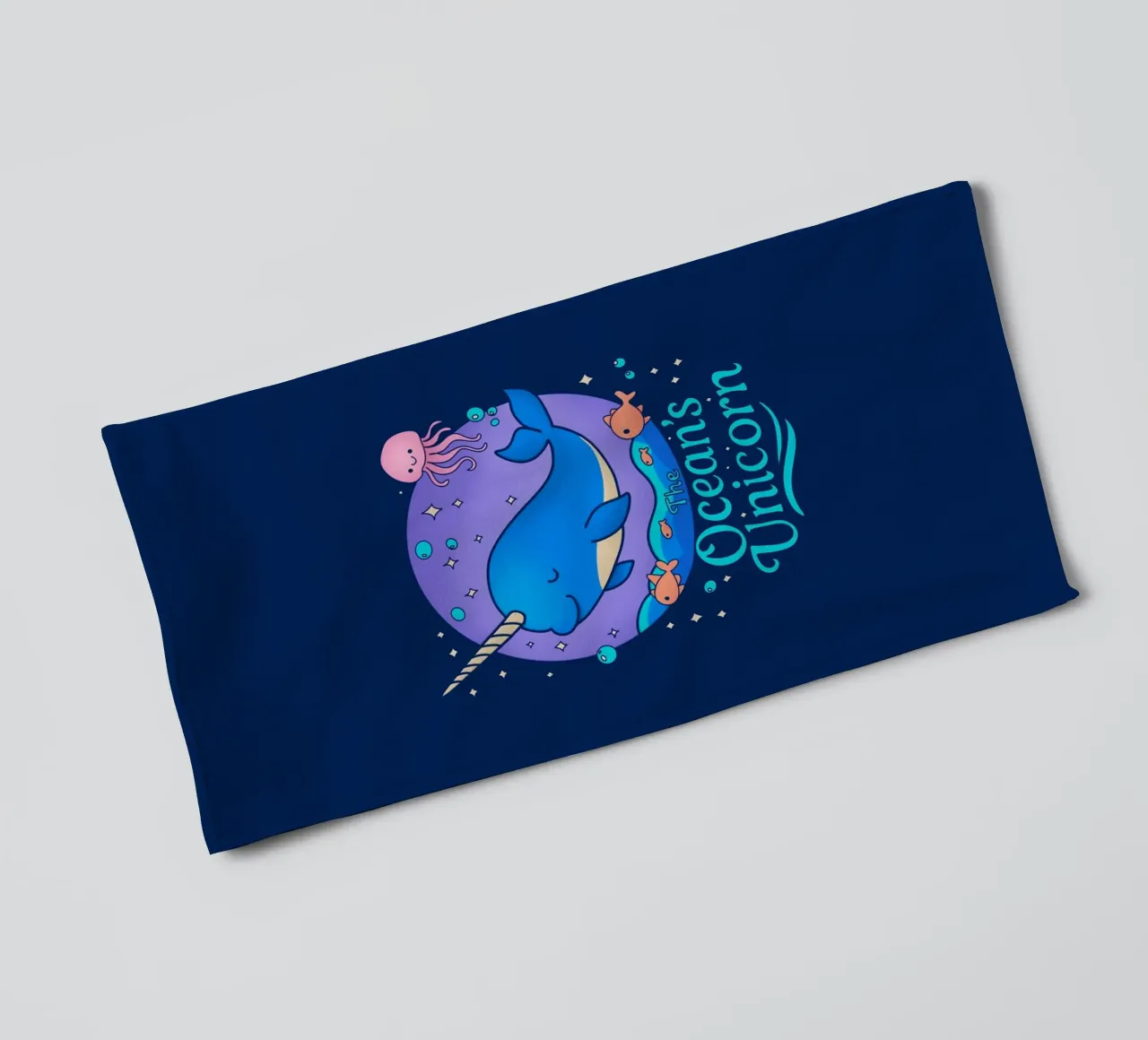 The Ocean's Unicorn towel by Loobs