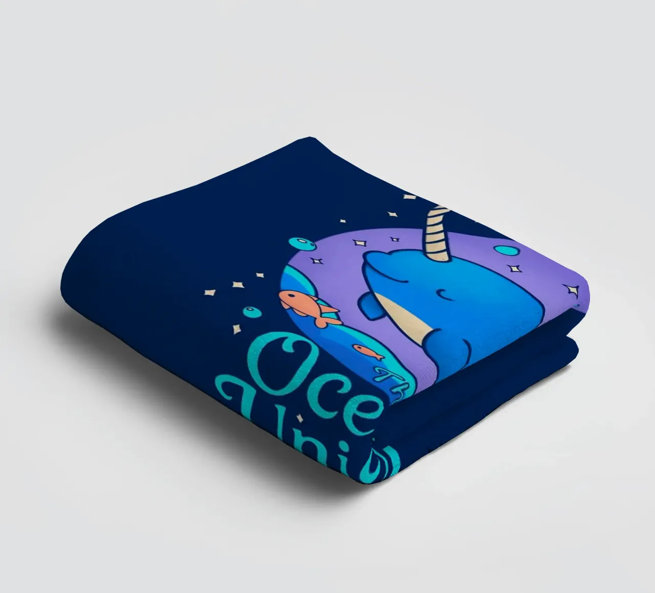 The Ocean's Unicorn towel by Loobs