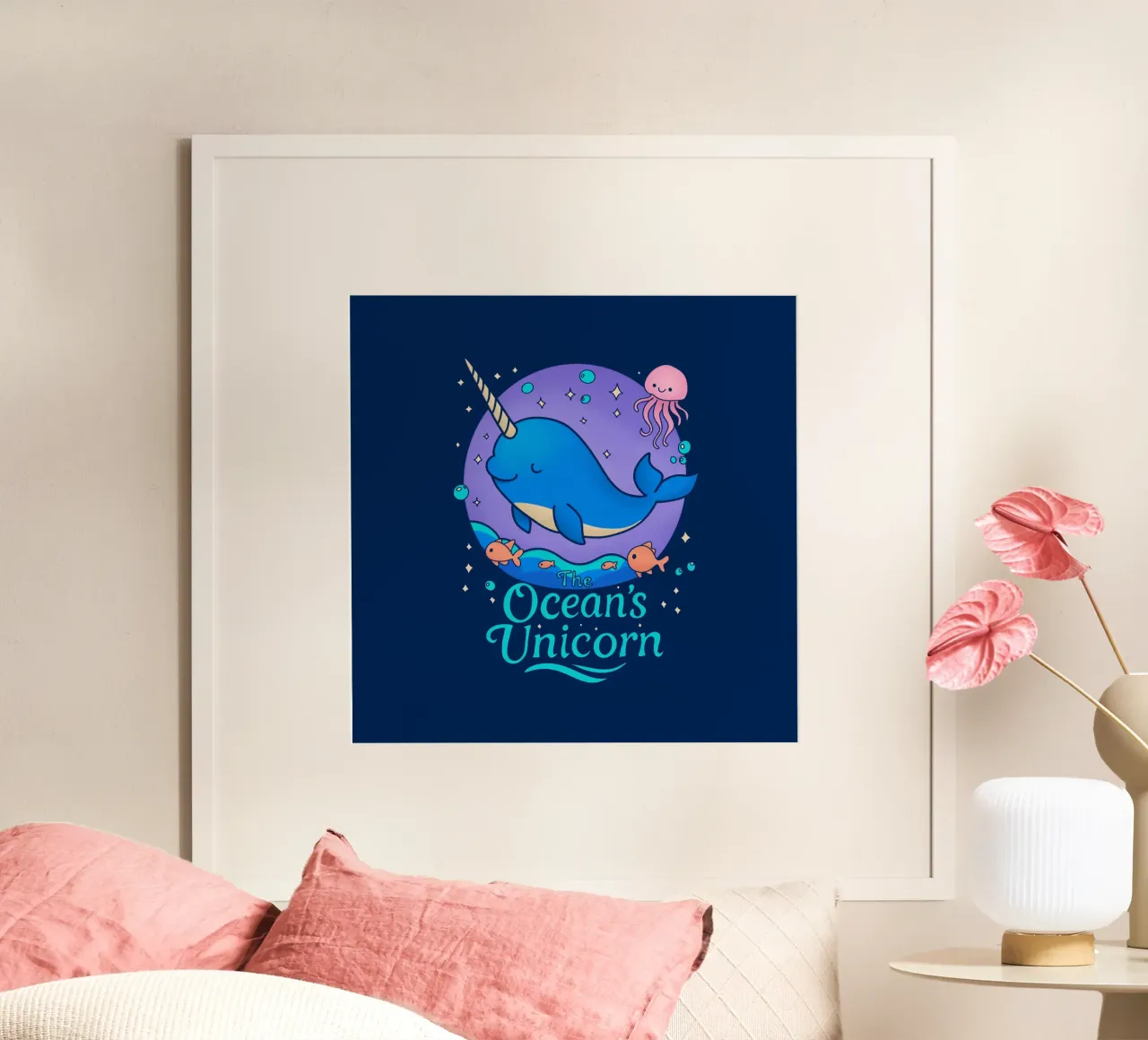 Das Einhorn des Ozeans Hahnemühle von Loobs