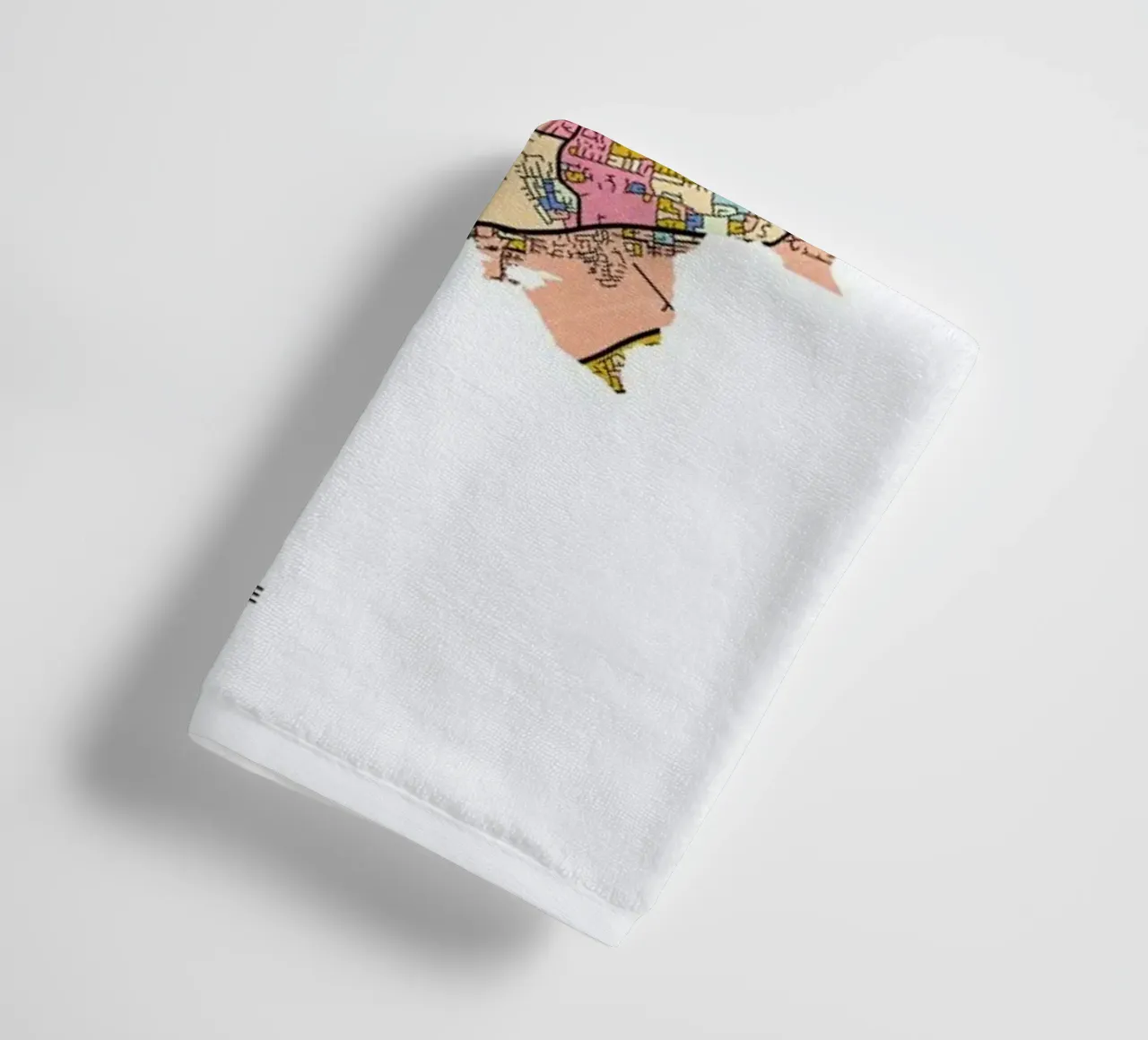 Europe towel by The Cartography Collection