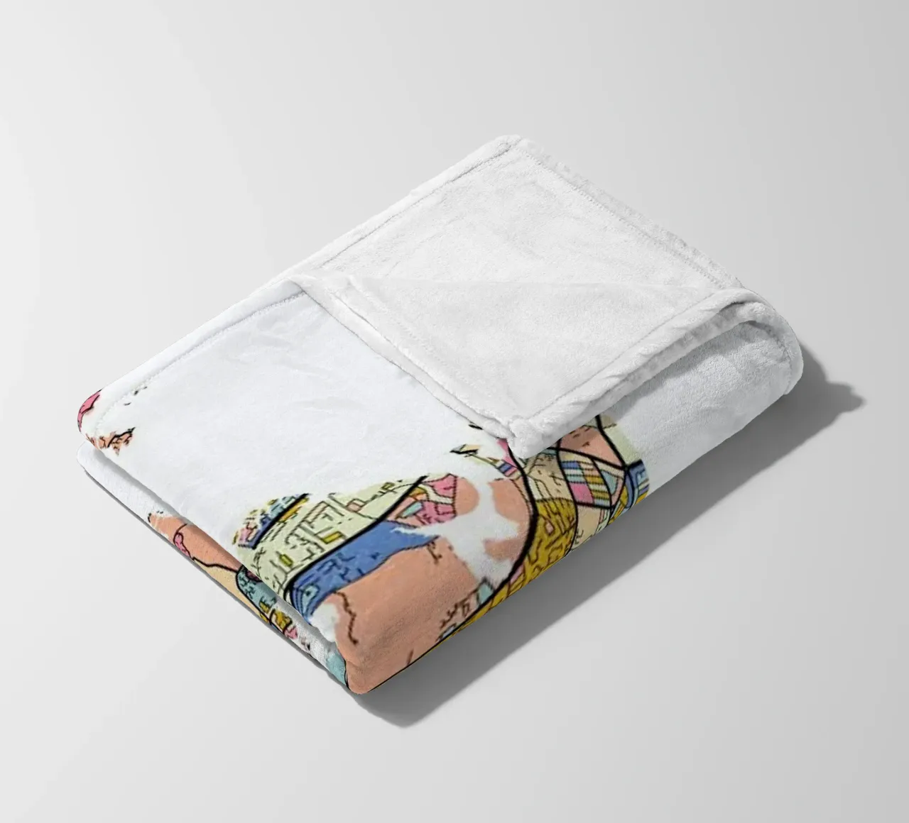 Europe coperta in pile da The Cartography Collection