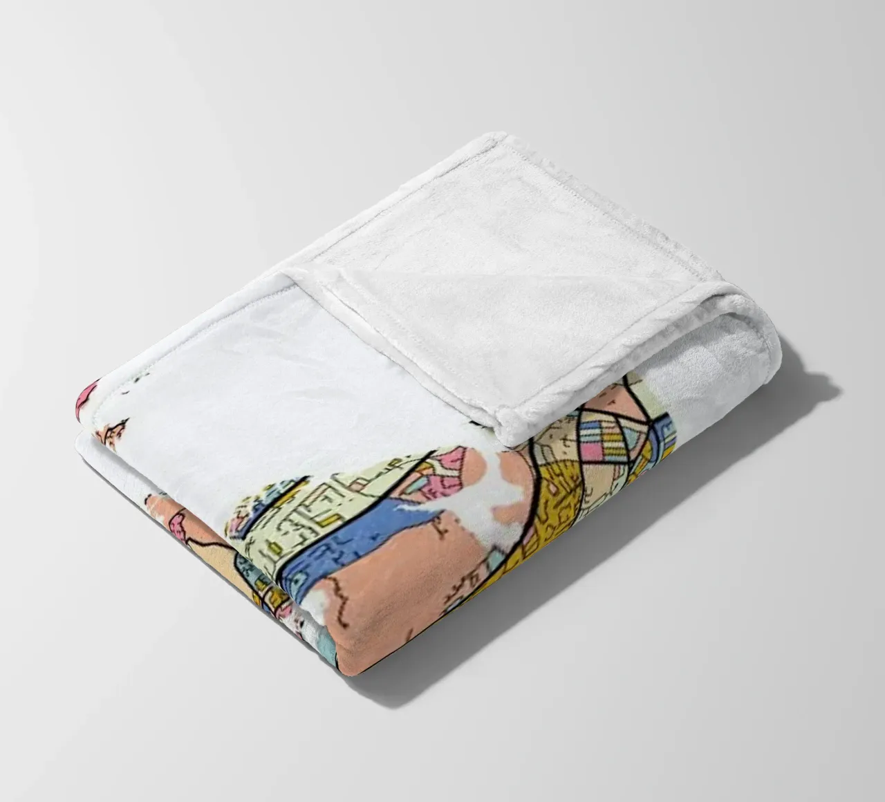 Europe coperta in pile da The Cartography Collection