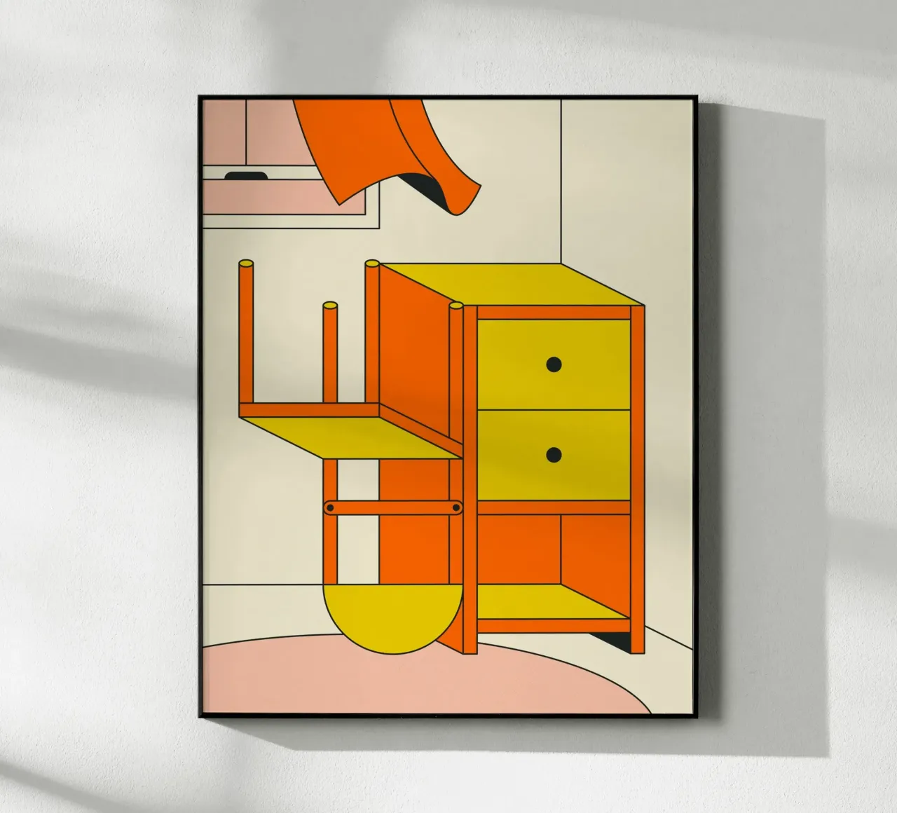 GEOMETRIE SUBURBANE plexiglass da Jazzberry Blue