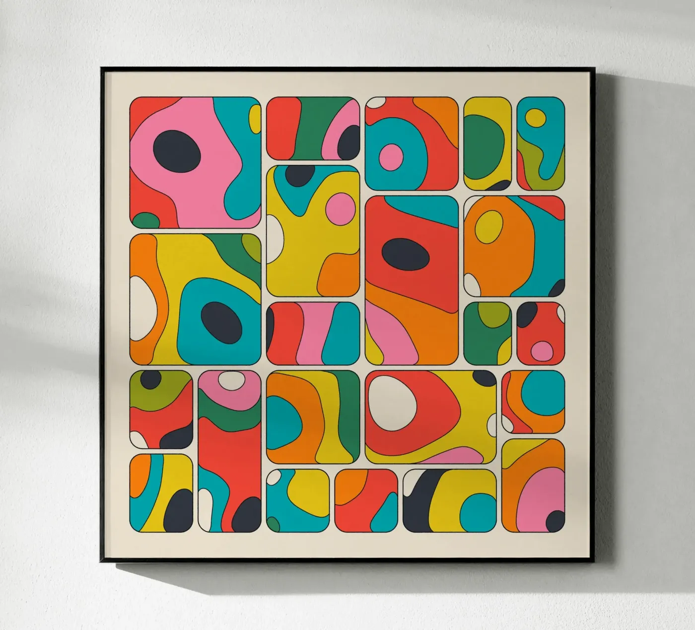 MORPHIC RHYTHM plexiglas de Jazzberry Blue