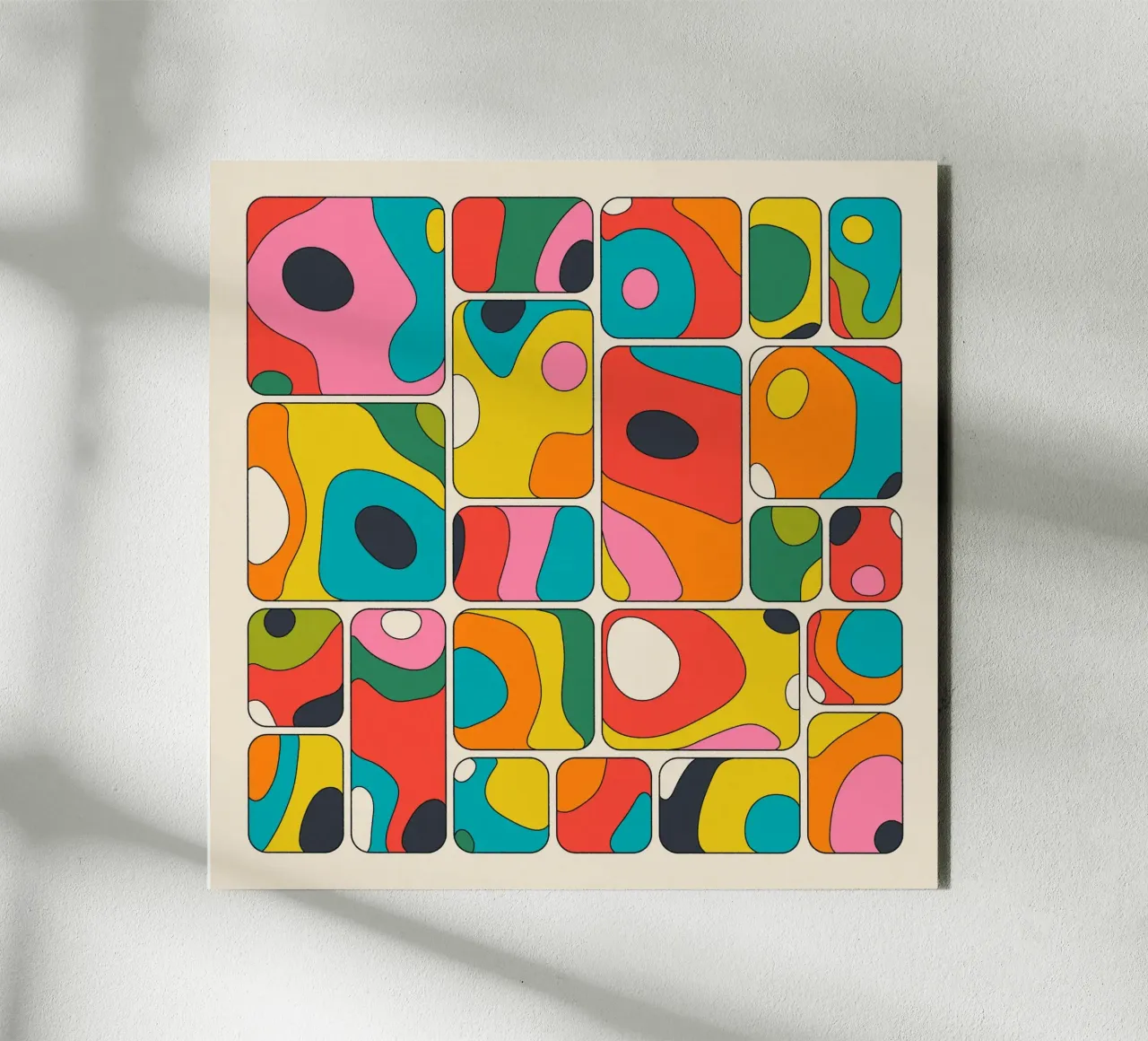 MORPHIC RHYTHM pannello forex da Jazzberry Blue